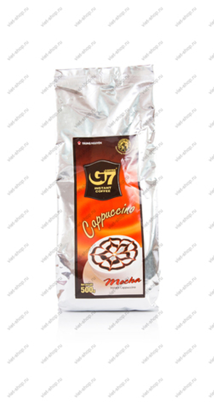 Растворимый кофе G7 Капучино Мока, 500 гр., россыпью