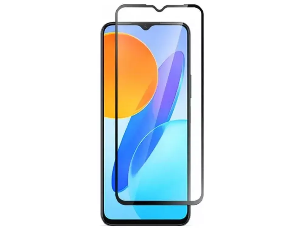 Защитное стекло Honor X8 (5G)/X6/X5/70 Lite (5G)/X6a/X5 Plus/) 5D Zibelino черный