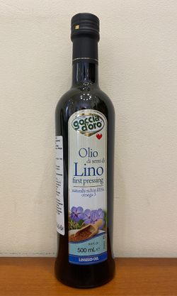 Льняное масло Goccia D'oro 500 мл Италия