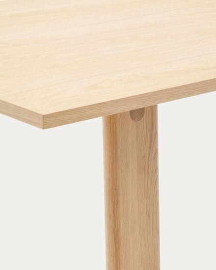 Arlen Раздвижной стол из массива дуба и шпона с натуральной отделкой 200(250) 95 см Испания