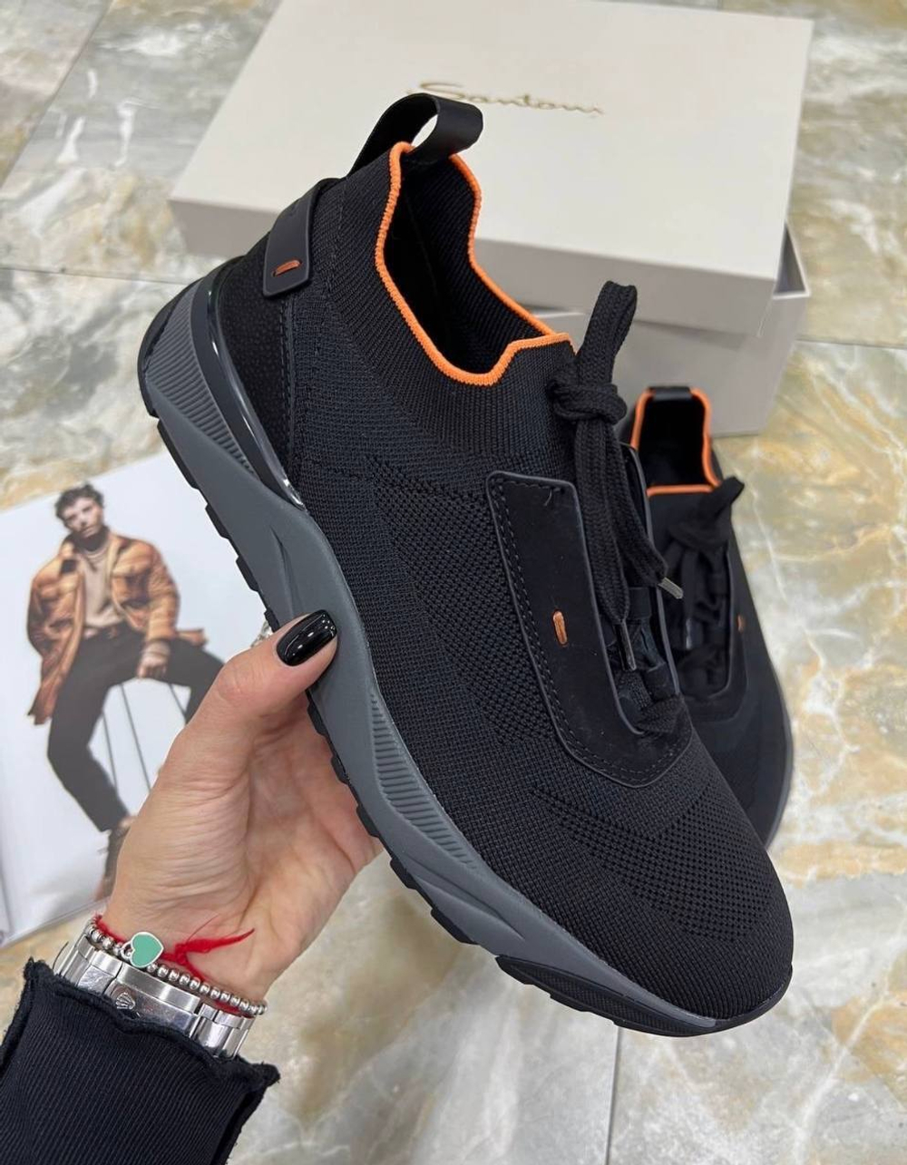 Кроссовки Santoni