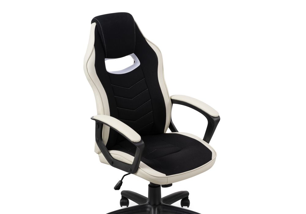 Компьютерное кресло Gamer черное / бежевое