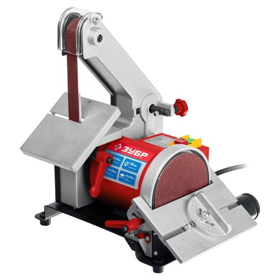 Станок шлифовальный ленточно-дисковый ЗУБР ЗШС-330