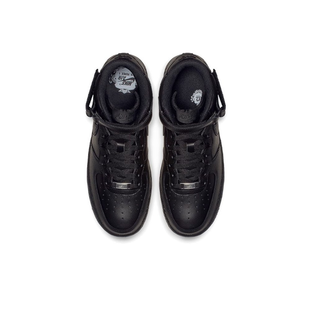 Кроссовки Nike Air Force 1 Mid Triple Black