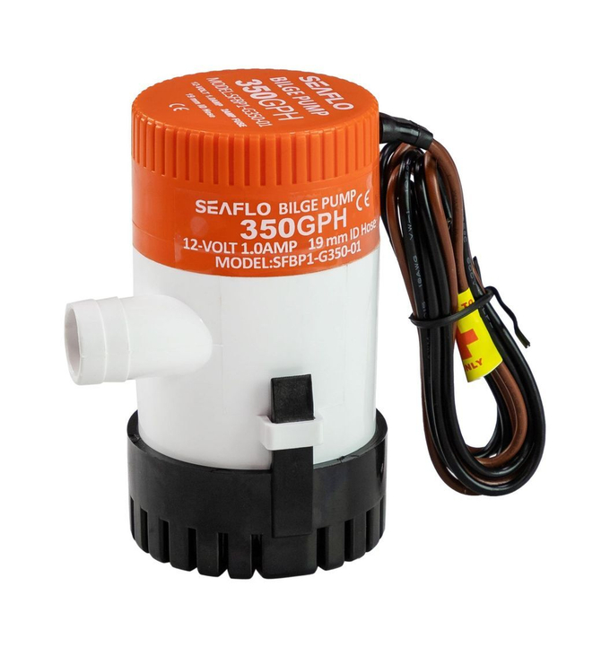 Помпа осушительная 12 В, 350GPH (1324,75 л/час), SeaFlo
