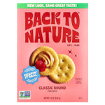 Back to Nature, Крекеры, классические круглые, 184 г (6,5 унции)
