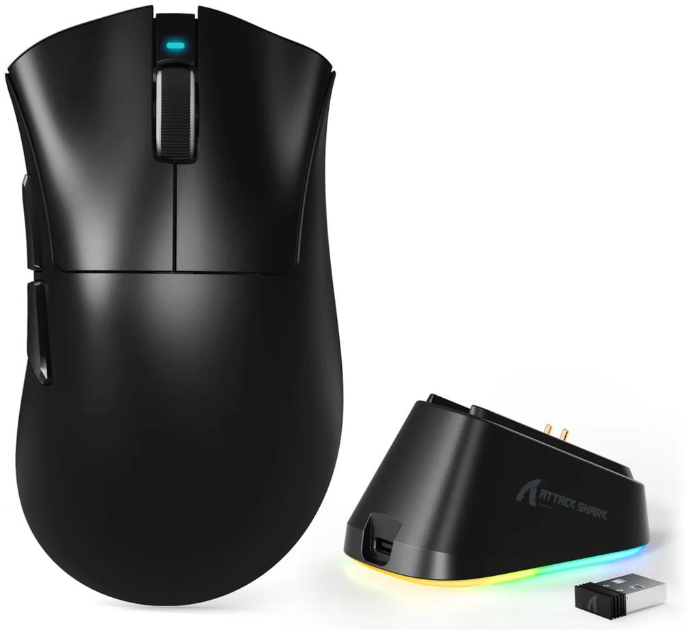 Мышь Attack Shark V3 PRO Black черный Мышь Attack Shark V3 PRO Black черный