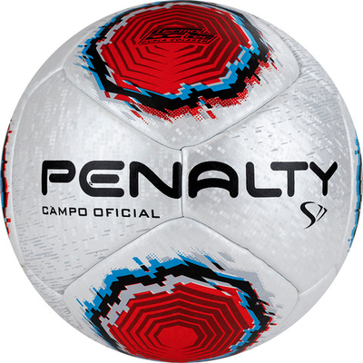 Мяч футбольный PENALTY BOLA CAMPO S11 R1 XXII, 5416261610-U, PU, термосшивка, серебр-красно-синий