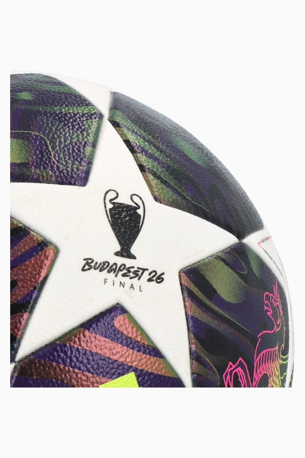 Футбольный мяч adidas UCL Competition 25/26 Final размер 5 - фиолетовый
