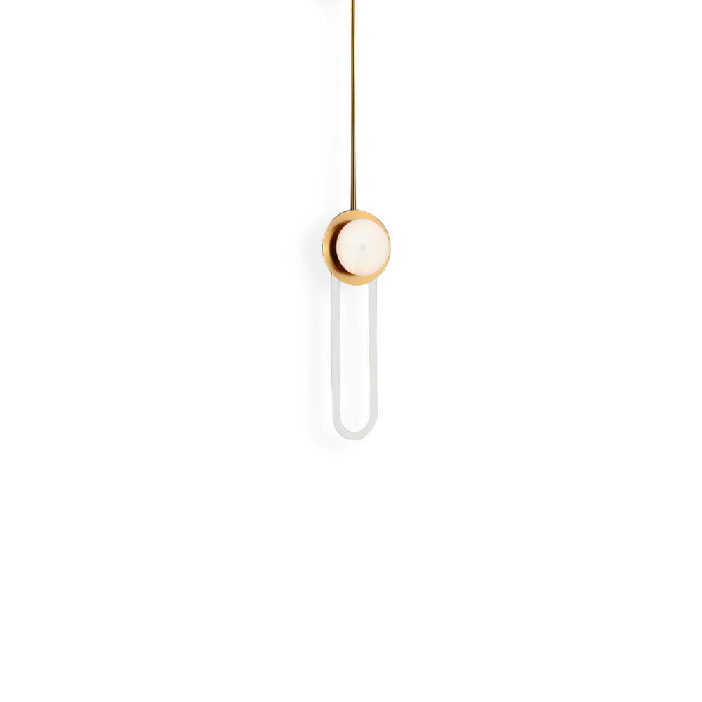 Pendant design lamp    (Gold)Popina