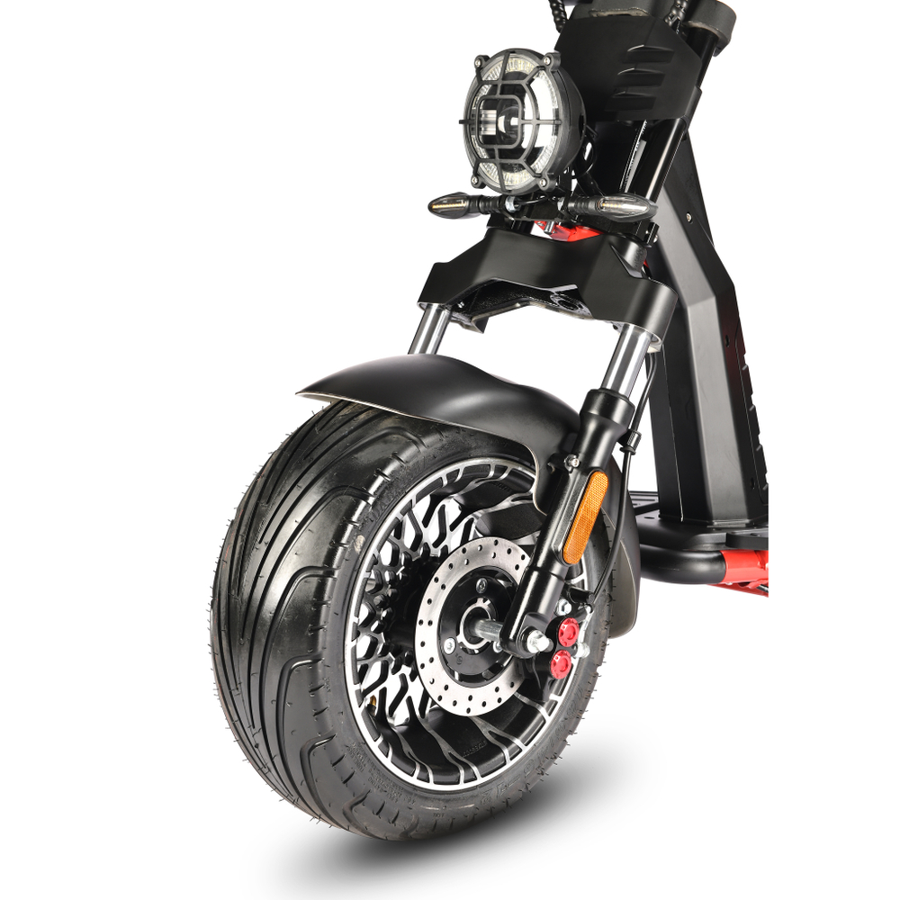 Электроскутер White Siberia PRO BLACK EDITION 5000W