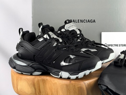 Balenciaga Track Sneaker Black Silver