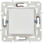 SKANDY Выключатель 1-клавишный проходной 10А SK-V02W арктический белый IEK