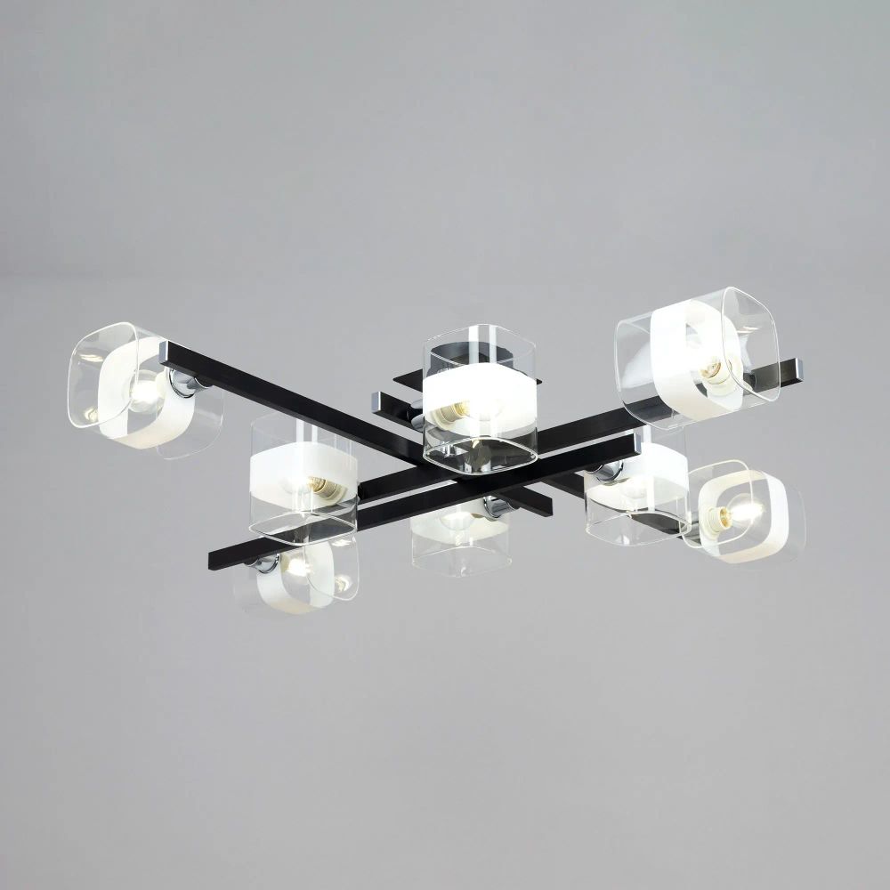 Citilux Вирта CL139282 Люстра потолочная Чёрная