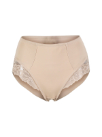 Трусы-слипы с высокой линией талии Perla (Размер: 4 размер) (Цвет: телесный)