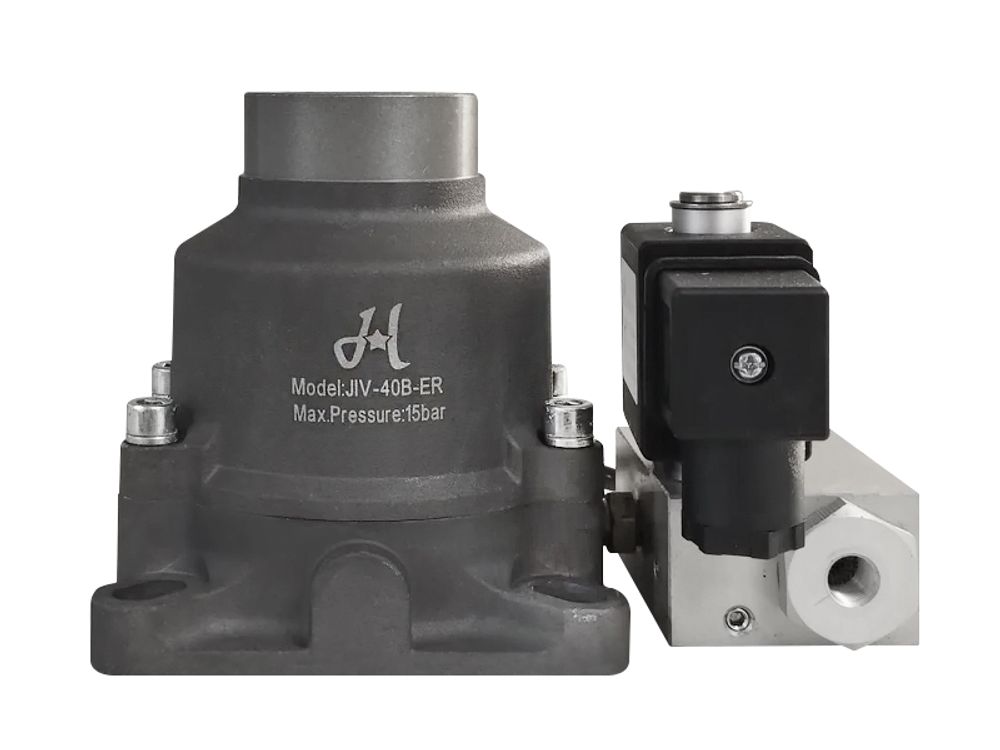 Впускной клапан для винтового компрессора: 220В | D40 мм | до 15 бар | JIV-40B-ER 220v