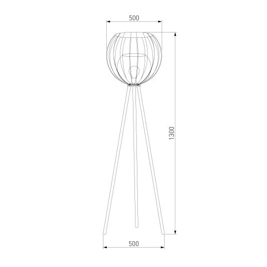 5057 / напольный светильник / Universo