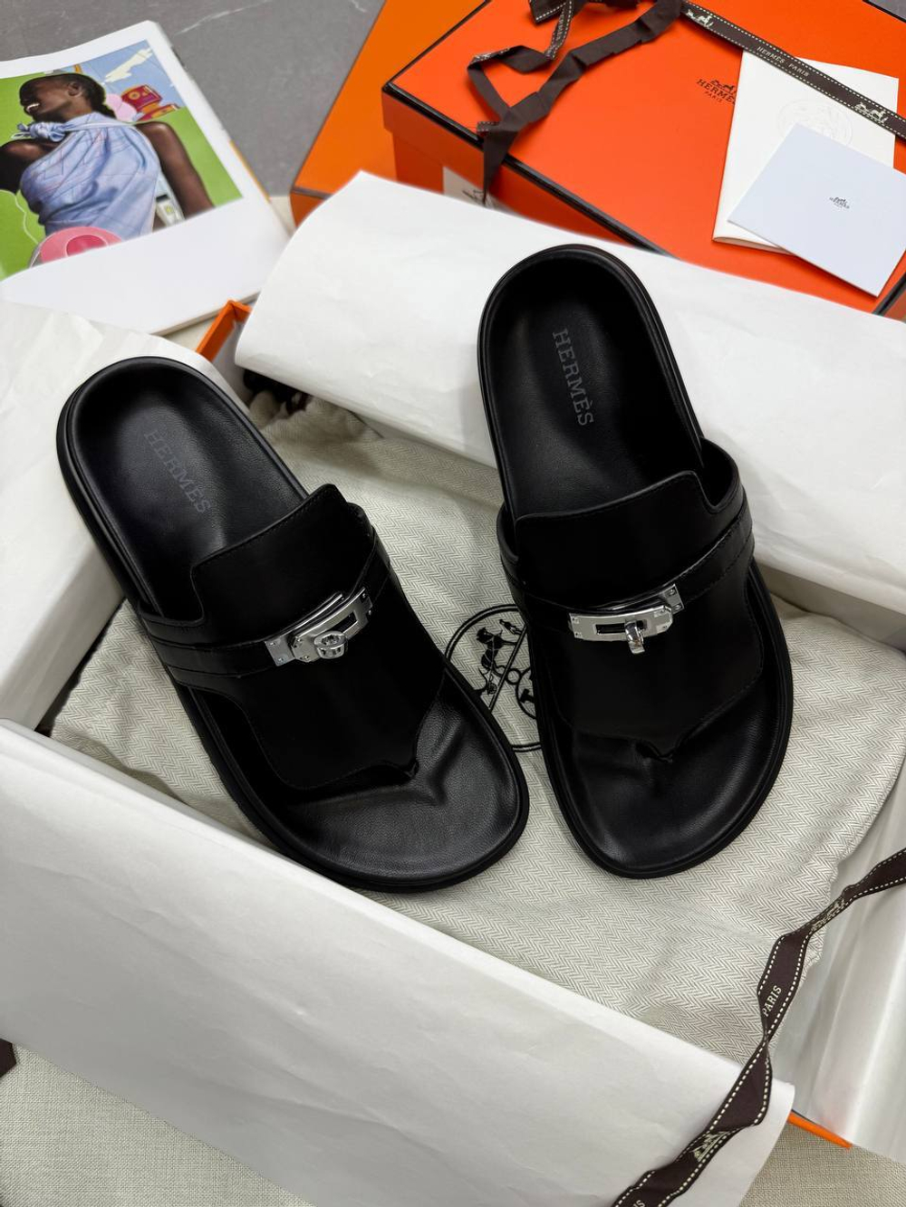 Тапочки Hermes