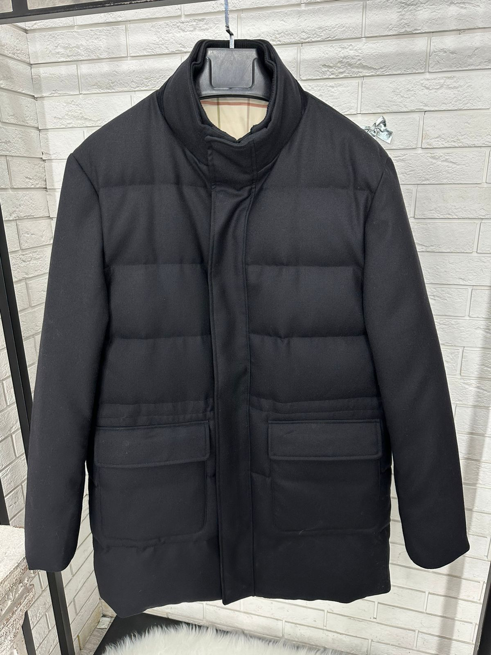 Пуховик из кашемира  Loro Piana