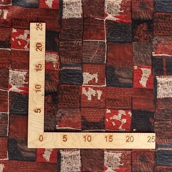 В ПУТИ, ЛОСКУТЫ, ЗЕМЕЛЬНЫЕ ЦВЕТА, ЯПОНСКИЙ СТИЛЬ - 100% хлопок 2