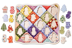 Рамки-вкладыши "Лоскутки" Узоры Сегена