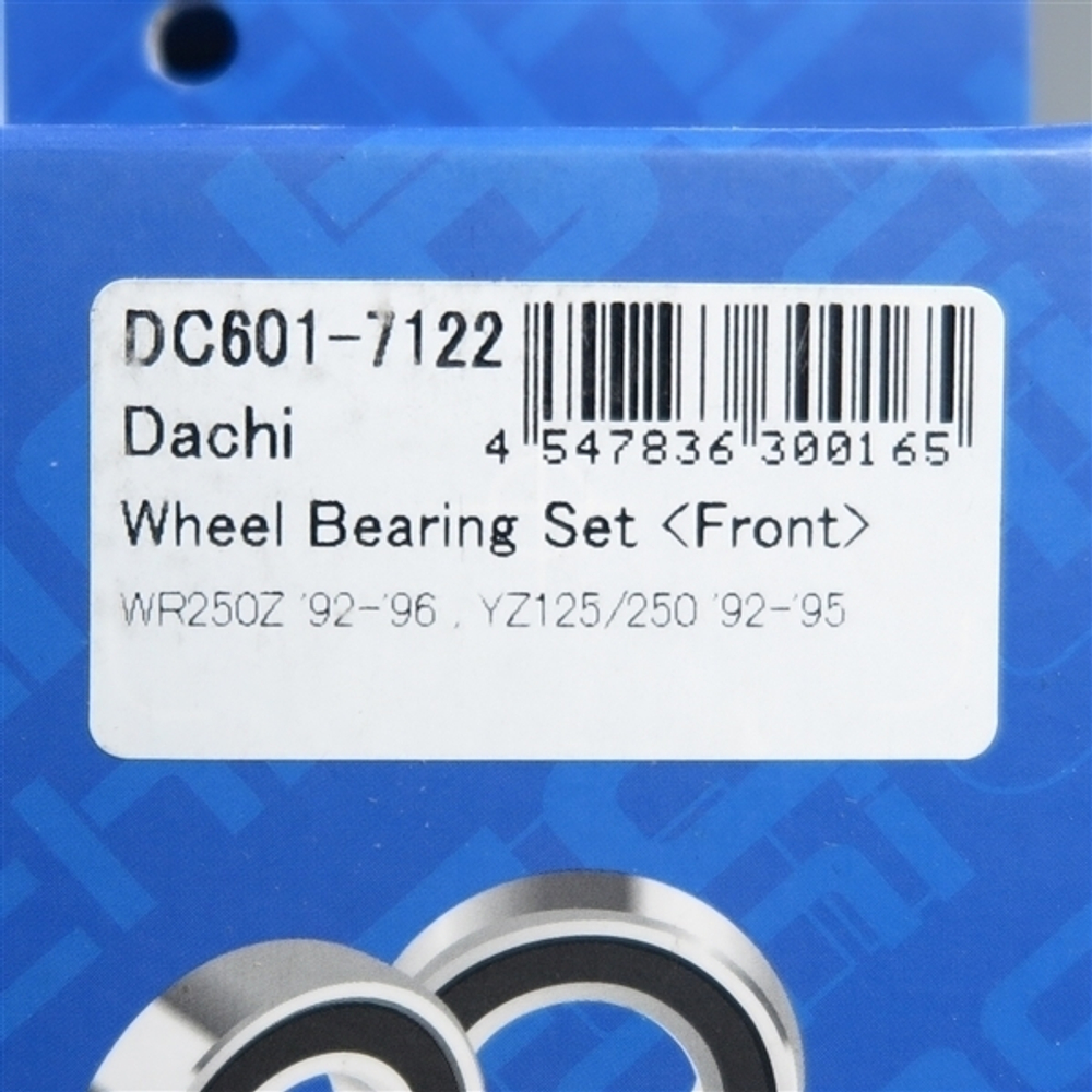 Подшипники переднего колеса с сальниками Yamaha YZ125 YZ250 92-95 WR250Z 92-96 DACHI