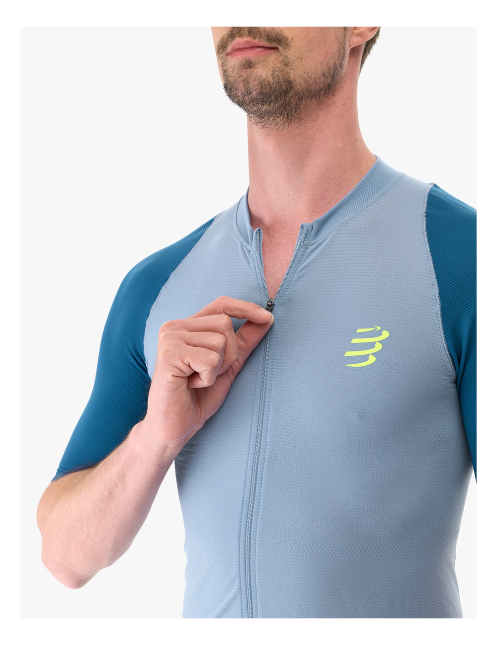 Футболка Trail Racing Postural Denim/Poseidon