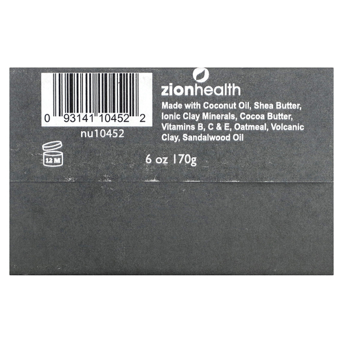 Zion Health, Шампунь для волос Ancient Clay, сандаловое дерево, 70 г (6 унций)