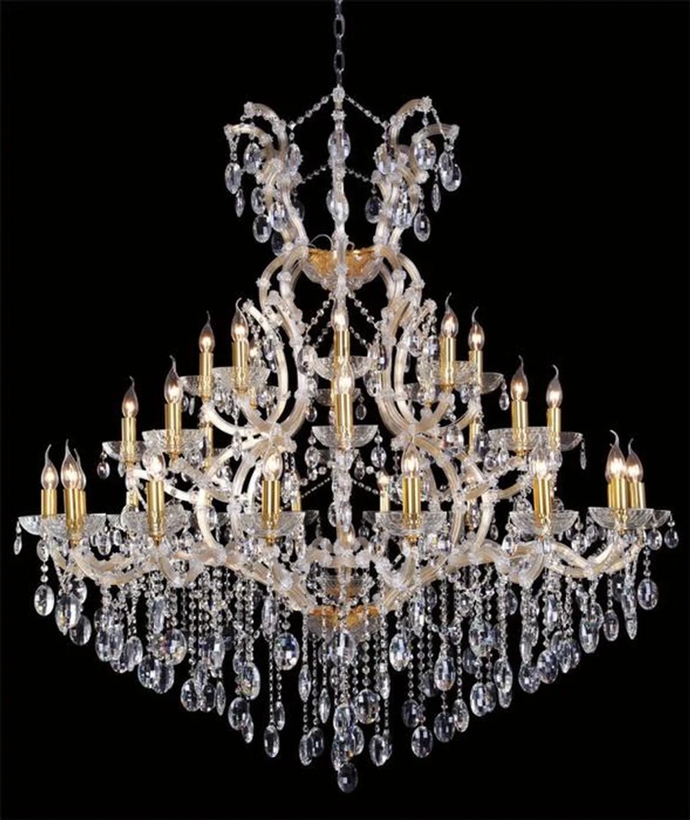 Подвесная люстра Crystal Lux HOLLYWOOD HOLLYWOOD SP16+8+8 GOLD