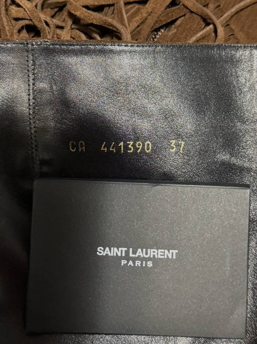 Сапоги SAINT LAURENT