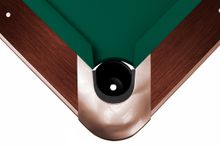 Бильярдный стол для пула Dynamic Billard "Competition 2" 9 футов (махагон) в комплекте, аксессуары и сукно