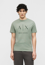 Armani Exchange Футболка с принтом - Зелёный