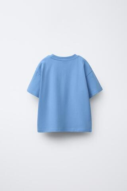 ZARA НАБОР ИЗ 2 ФУТБОЛОК В ПОЛОСКУ, СИНИЙ