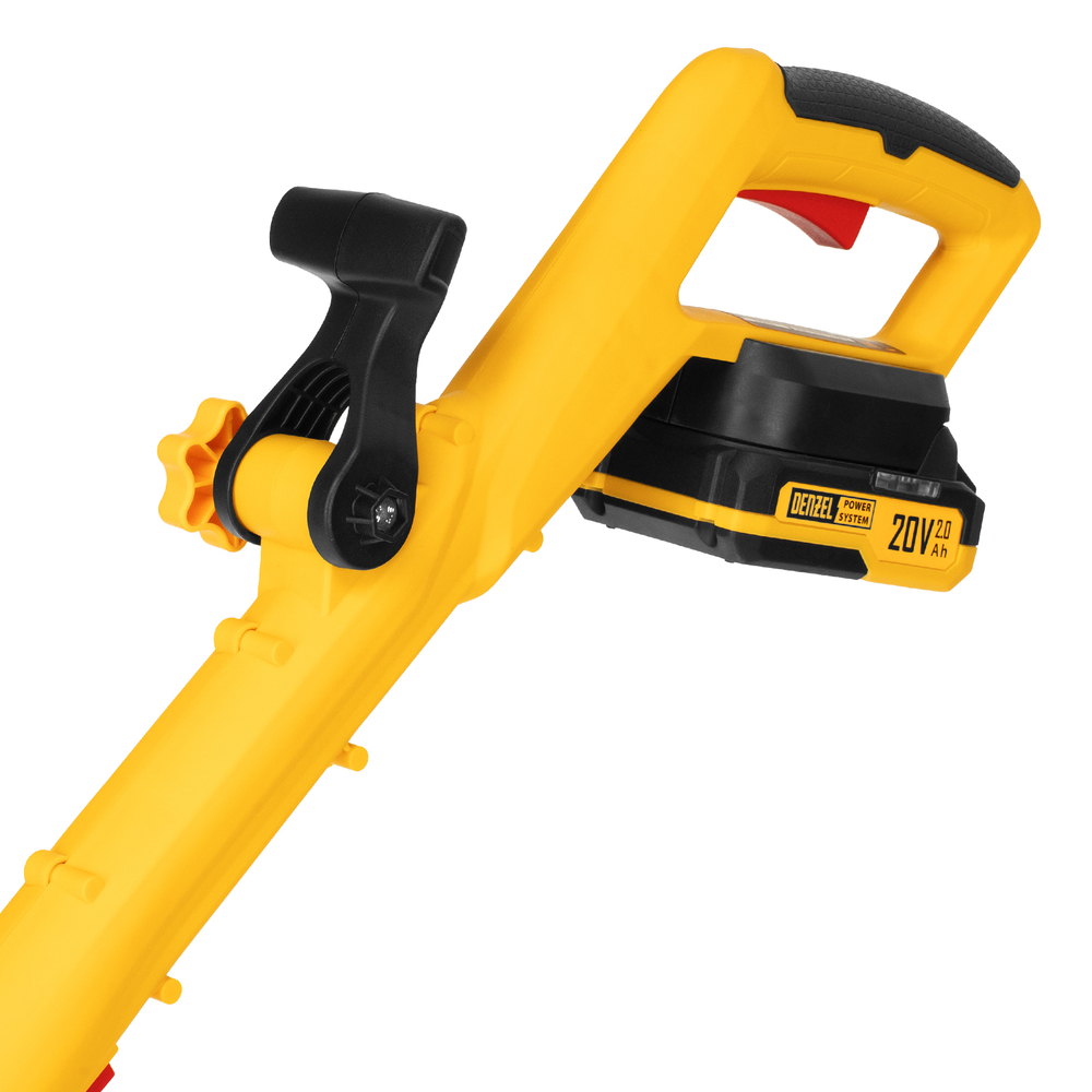 Триммер аккумуляторный GT-230, 230 мм, Li-Ion, 20 В Denzel