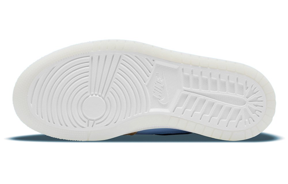 Кроссовки Jordan Air Jordan 1 High Zoom Air Cmft "Sesamepsychic Blue" (Женская размерная сетка)
