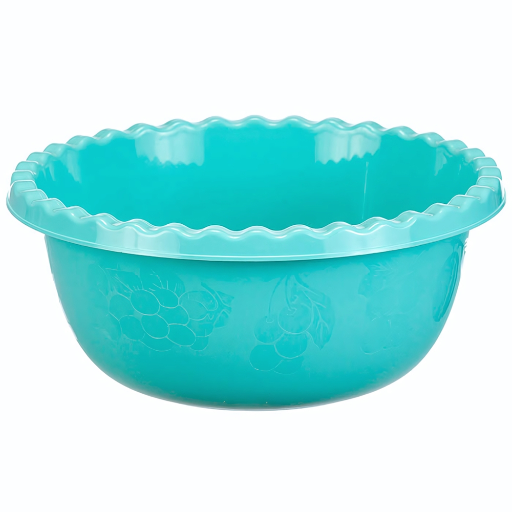 Миска 5л круглая, аквамарин