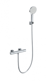 Смеситель для душа с термостатом WONZON & WOGHAND INN 1, Хром (WW-B3013-A-CR)