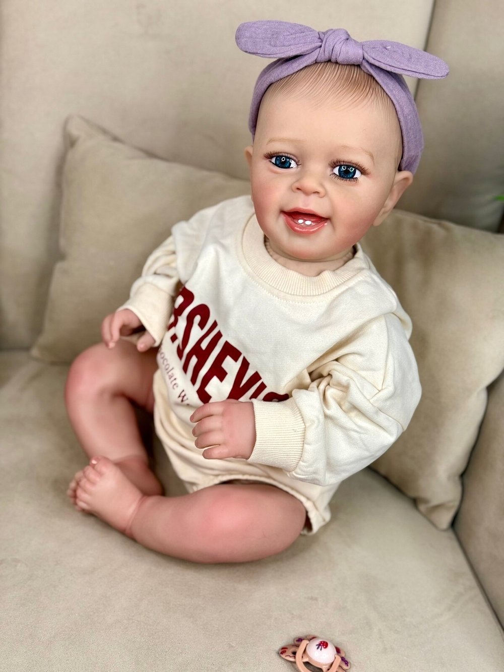 Кукла Реборн мягконабивная 60см (FA-377)