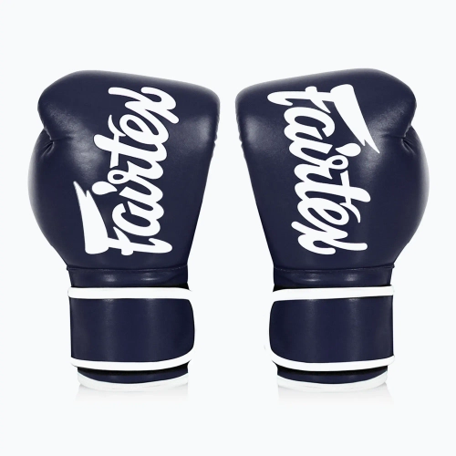 Боксёрские перчатки Fairtex Microfiber blue