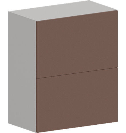 Кухня Модуль ШВГ 601Г Белый / Пудрово-розовый