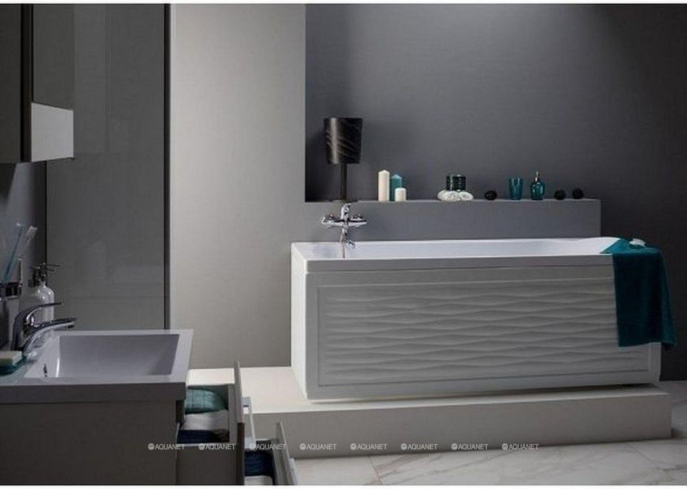 Акриловая ванна Aquanet (Акванет) Nord NEW 170x70 с каркасом