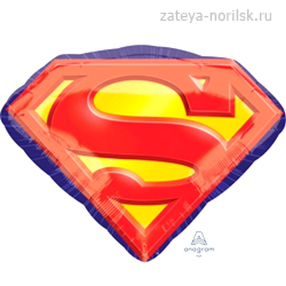 ФИГУРА Супермен эмблема 66см-50см