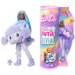 Barbie Cutie Reveal - кукла Барби Фиолетовый пудель + питомец HKR05 / артикул   HKR02 HKR05  / GTIN 194735106578