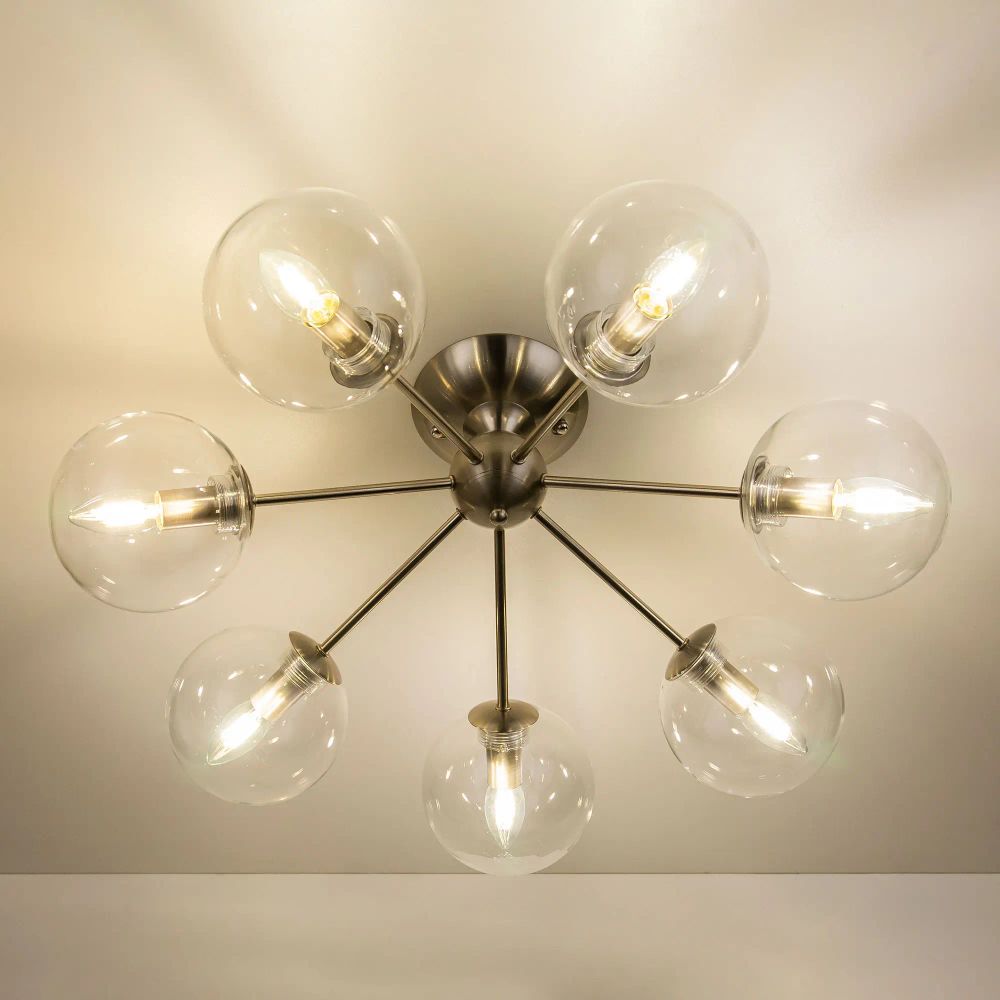 Citilux Томми CL102171 Люстра потолочная Матовый Хром