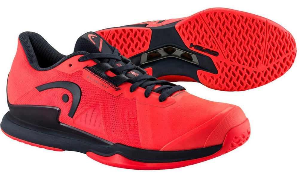 Мужские кроссовки теннисные Head Sprint Pro 3.5 - fiery coral/blueberry