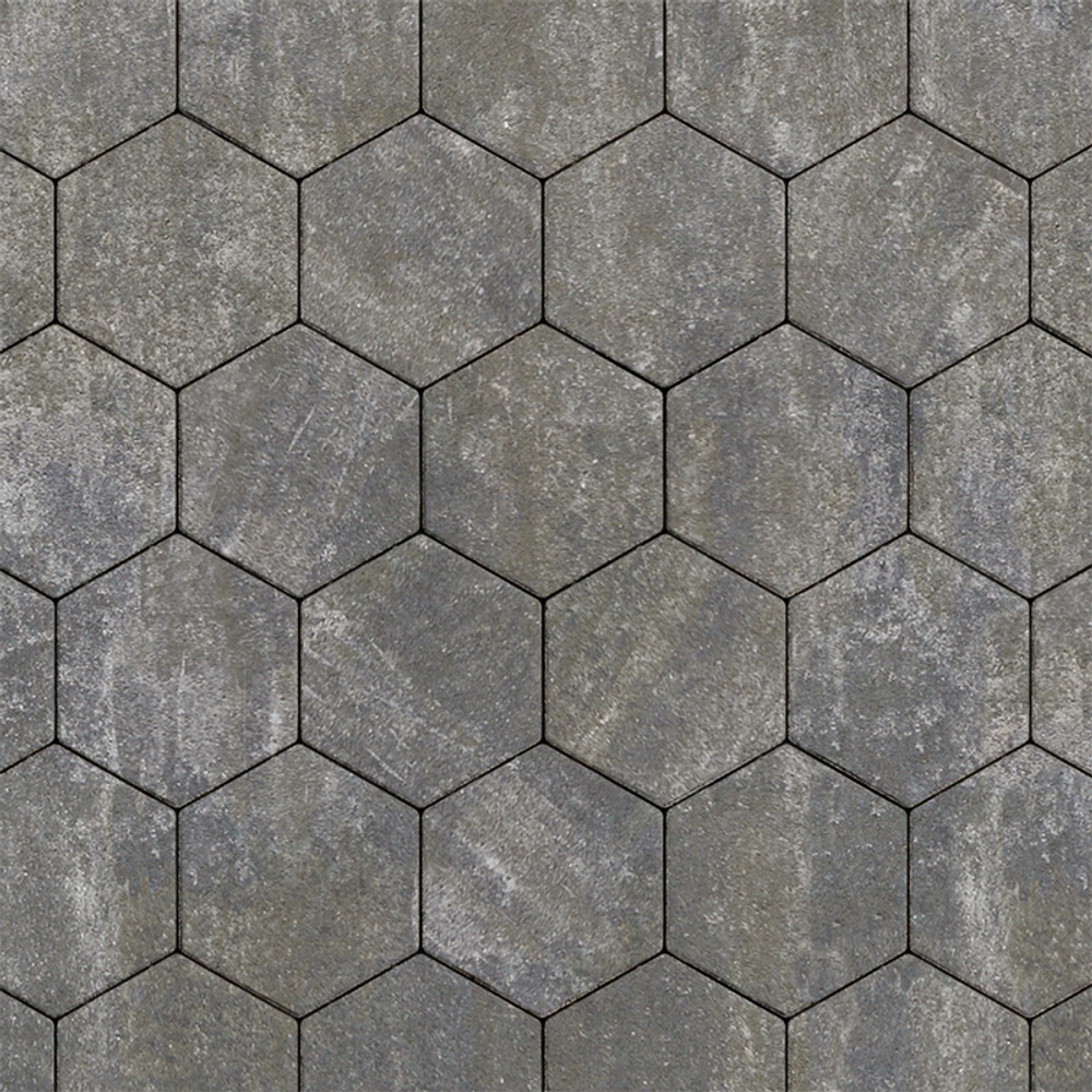 Тротуарная плитка СОТЫ - Искусственный камень Габбро