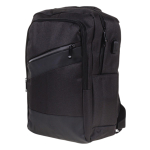 Рюкзак молодежный 41*29*13см,2 отд,анат.спинка,USB пров,отсек д/ноут,черн