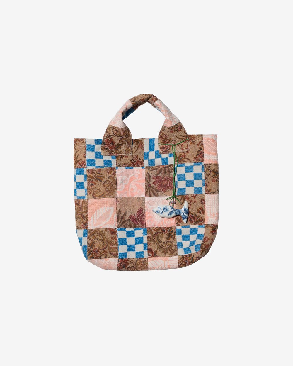 Сумка Soeurs Basket Bag 7 сине-коричневая