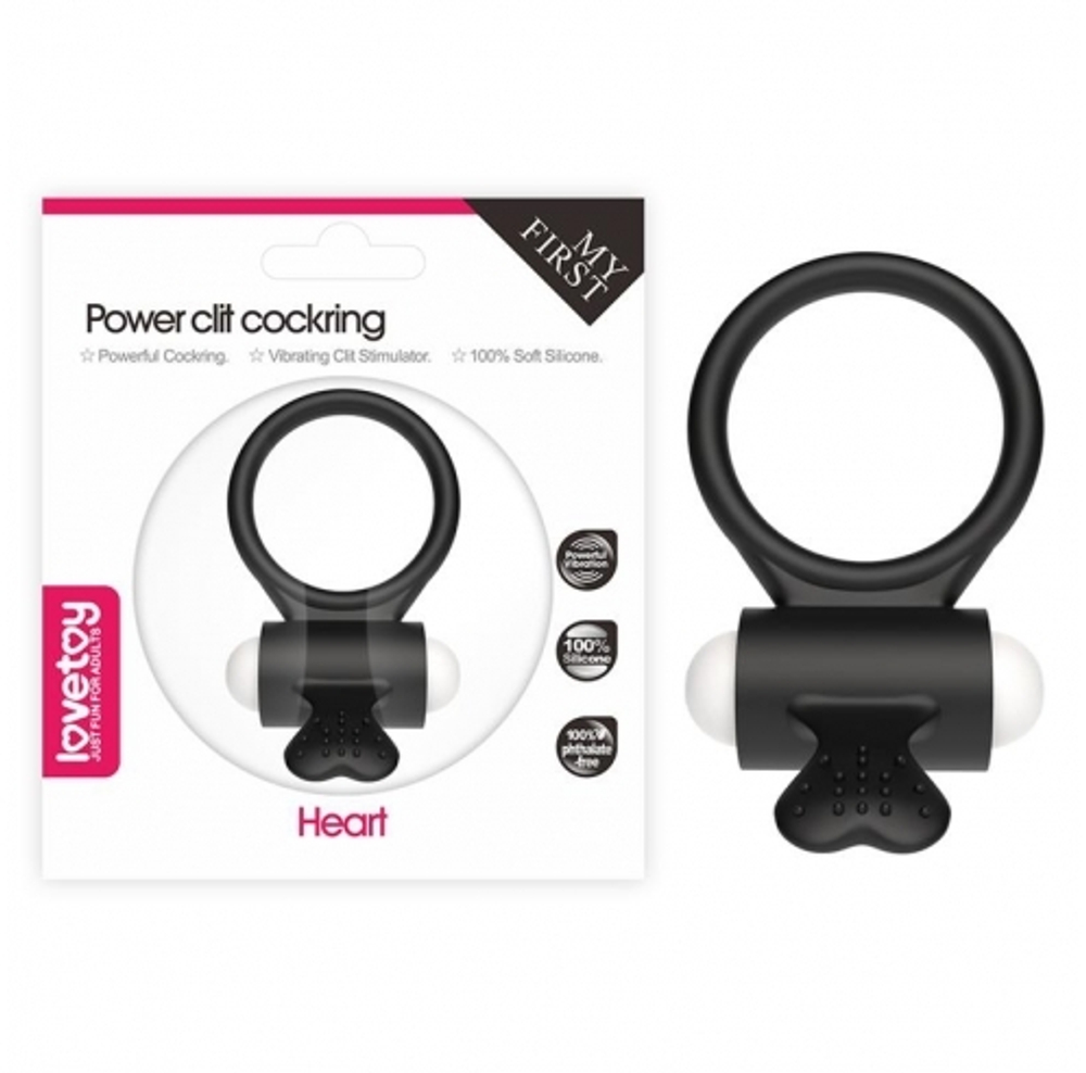Виброкольцо Power Clit Silicone Cockring