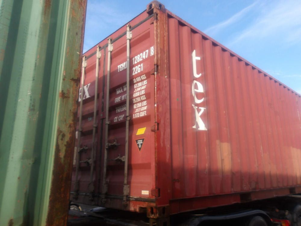 Контейнер 20 футов № TGHU1282478
